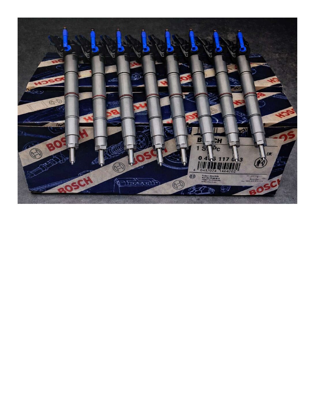 Set of 8 6.7 injection 0-986-435-433